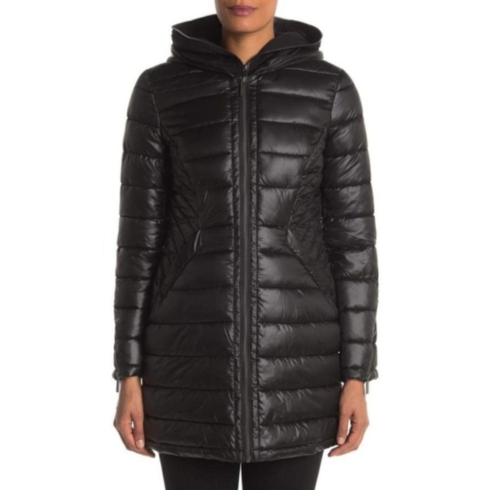 French Connection Softshell Dickey Insert Puffer - Picture 3 of 15